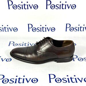 Bally Cango Moka Leather Oxford Shoes US 10.5 Pre-owned